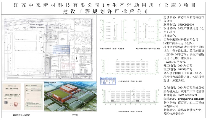 江苏中来新材科技有限公司1#生产辅助用房（仓库）项目建设工程规划许可批后公布.jpg